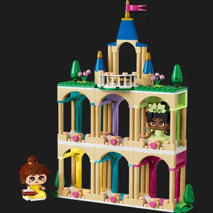 Конструктор LEGO Disney Мініпринцеси Бель і Тіана з замком (43291)