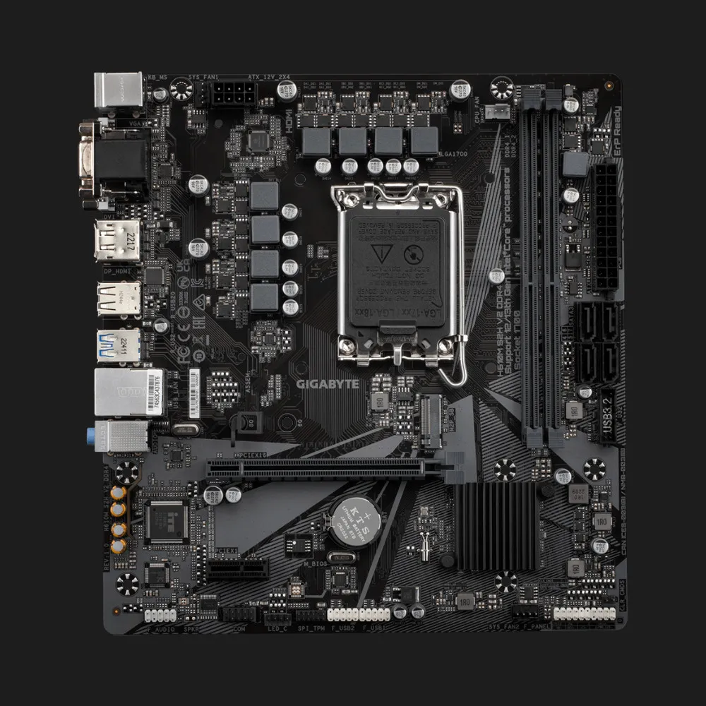 Материнская плата GIGABYTE H610M S2H V2 DDR4 (H610M S2H V2 DDR4)