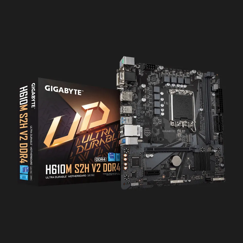 Материнская плата GIGABYTE H610M S2H V2 DDR4 (H610M S2H V2 DDR4)