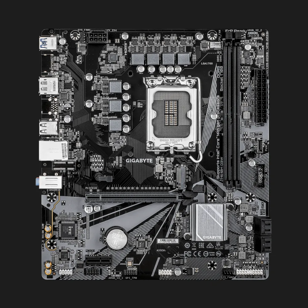 Материнська плата GIGABYTE H610M D3W (H610M D3W)