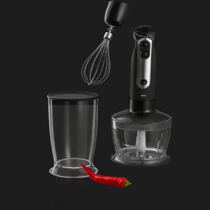 Блендер занурювальний Wilfa Essential Mix&Chop (Black/Silver)