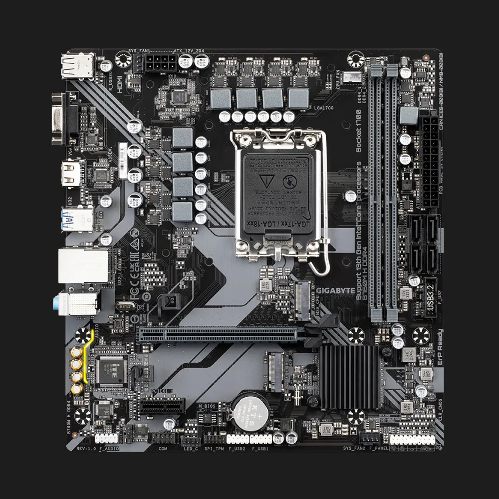 Материнская плата GIGABYTE B760M H DDR4 (B760M H DDR4)