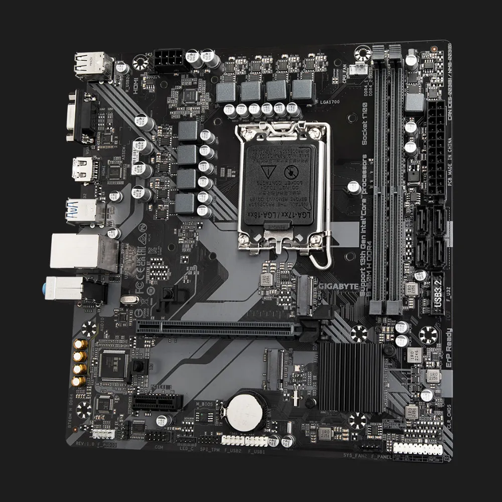 Материнская плата GIGABYTE B760M H DDR4 (B760M H DDR4)