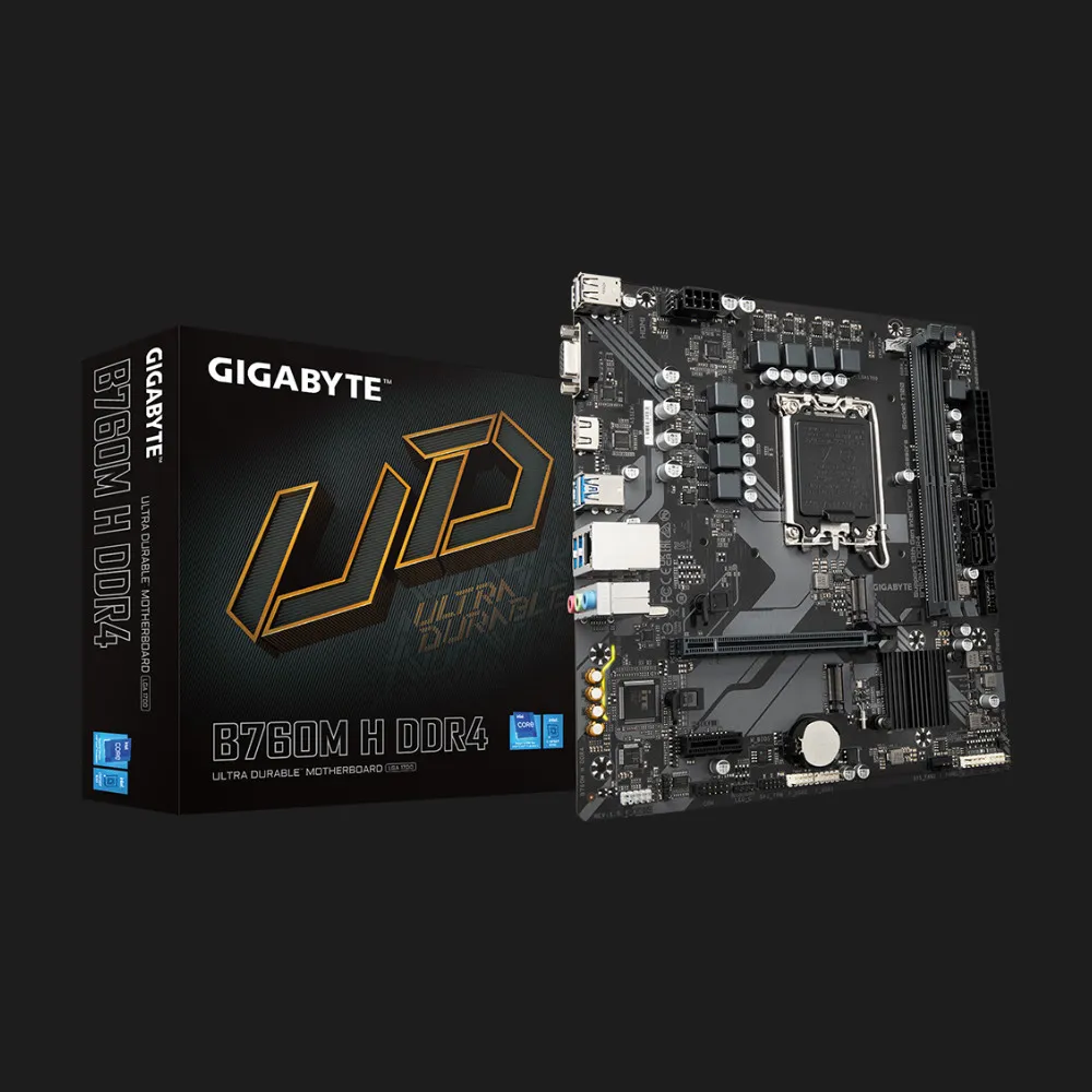 Материнская плата GIGABYTE B760M H DDR4 (B760M H DDR4)