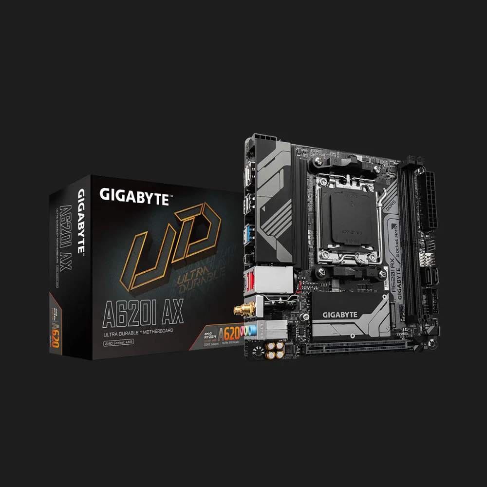 Материнська плата GIGABYTE A620I AX (A620I AX)