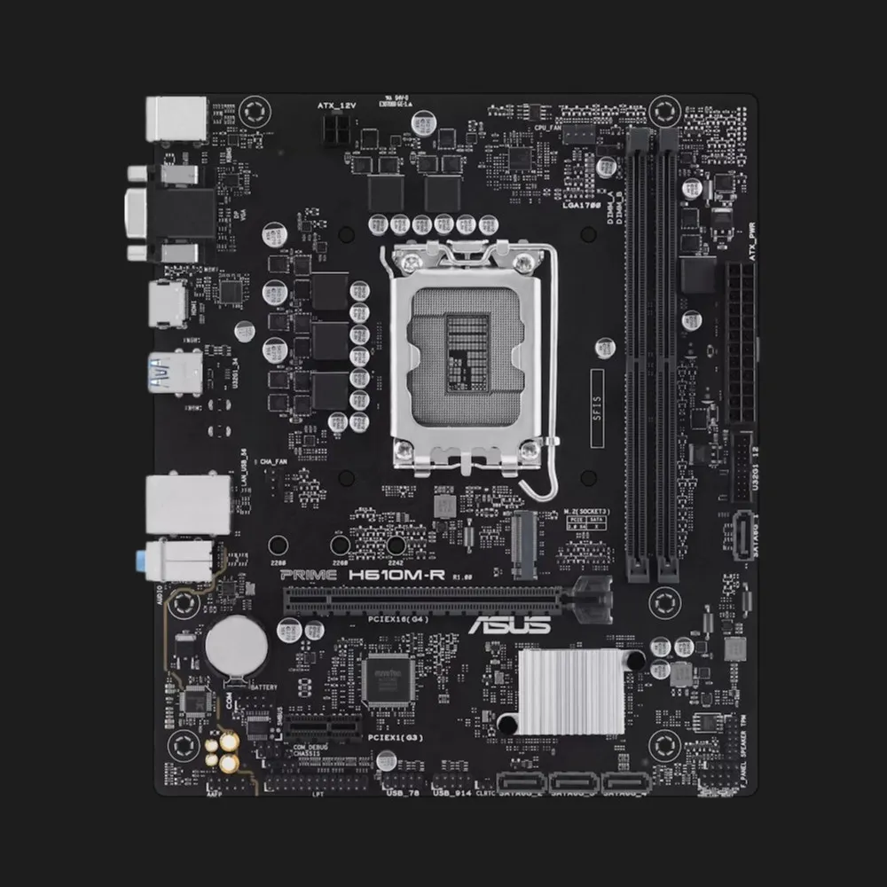 Материнська плата ASUS PRIME H610M-R-SI (PRIME H610M-R-SI)