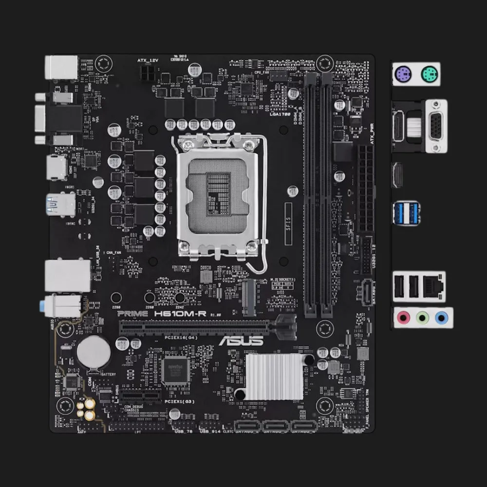 Материнська плата ASUS PRIME H610M-R-SI (PRIME H610M-R-SI)