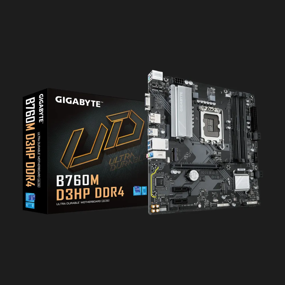Материнская плата GIGABYTE B760M D3HP DDR4 (B760M D3HP DDR4)