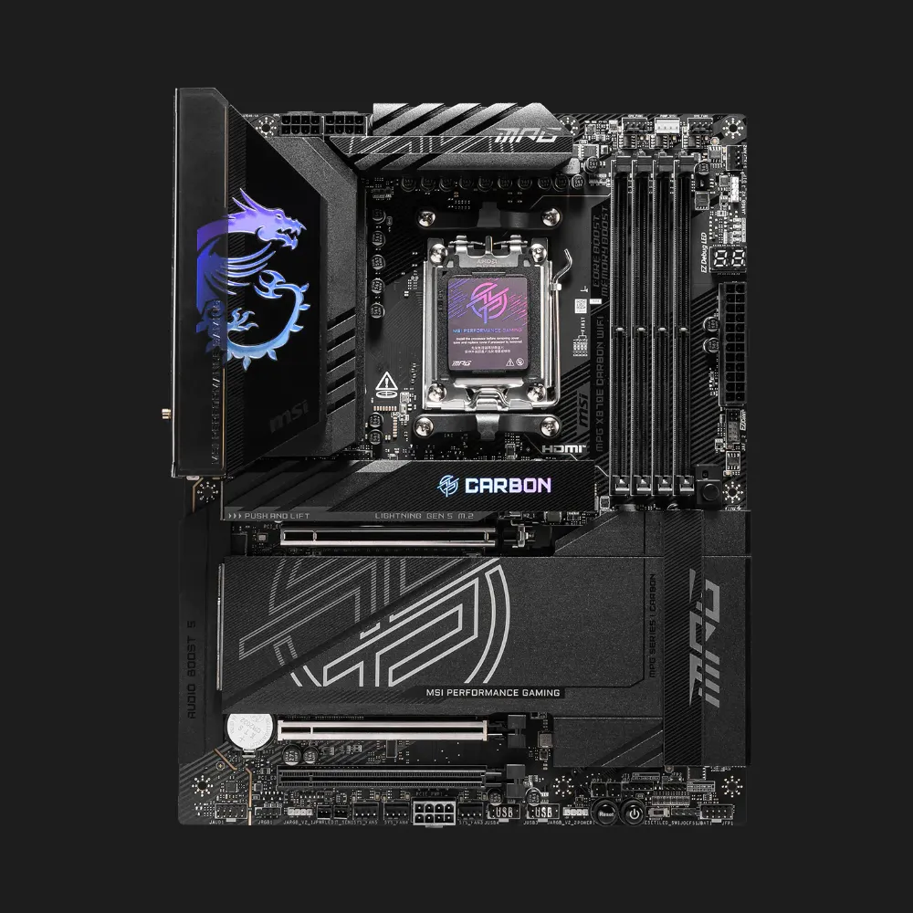 Материнська плата MSI MPG X870E CARBON WIFI (MPG X870E CARBON WIFI)