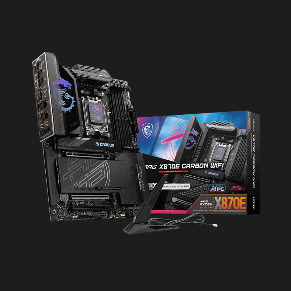 Материнська плата MSI MPG X870E CARBON WIFI (MPG X870E CARBON WIFI)
