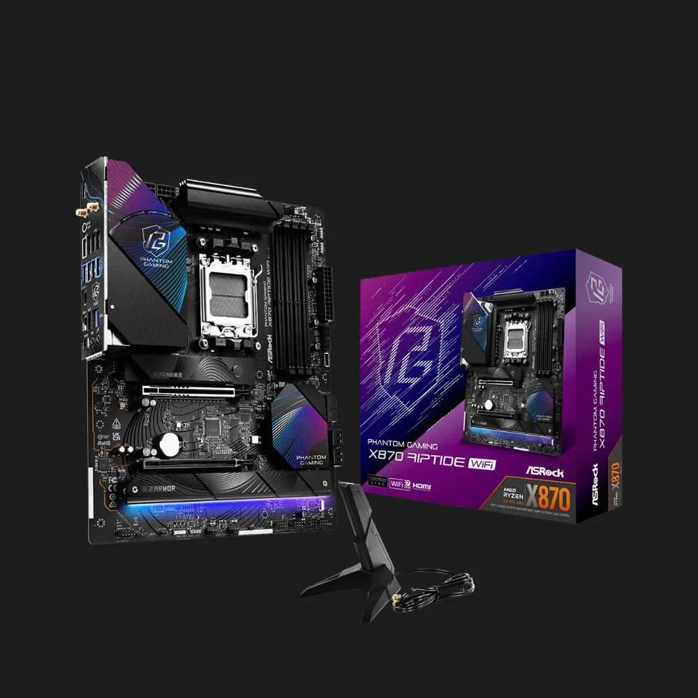 Материнська плата ASRock X870 RIPTIDE WIFI (X870 RIPTIDE WIFI)