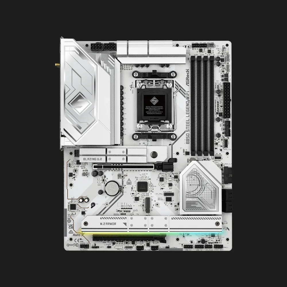 Материнська плата ASRock B850 STEEL LEGEND WIFI (B850 STEEL LEGEND WIFI)