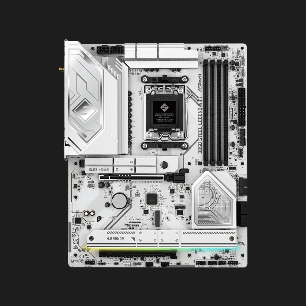 Материнська плата ASRock B850 STEEL LEGEND WIFI (B850 STEEL LEGEND WIFI)