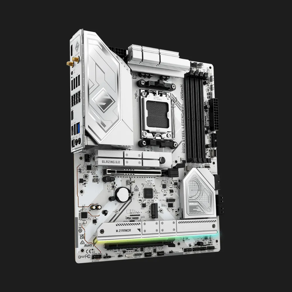 Материнська плата ASRock B850 STEEL LEGEND WIFI (B850 STEEL LEGEND WIFI) — фото 2