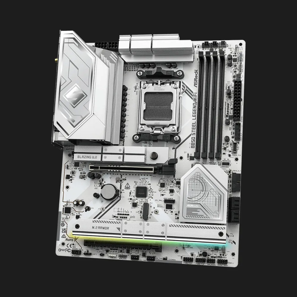 Материнська плата ASRock B850 STEEL LEGEND WIFI (B850 STEEL LEGEND WIFI) — фото 3