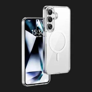Чохол WIWU Samsung Galaxy S26+ Magnetic iShield Pro Series (Transparent) у Луцьк