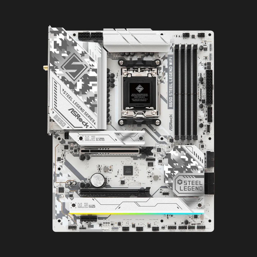 Материнська плата ASRock B650 STEEL LEGEND WIFI (B650 STEEL LEGEND WIFI)