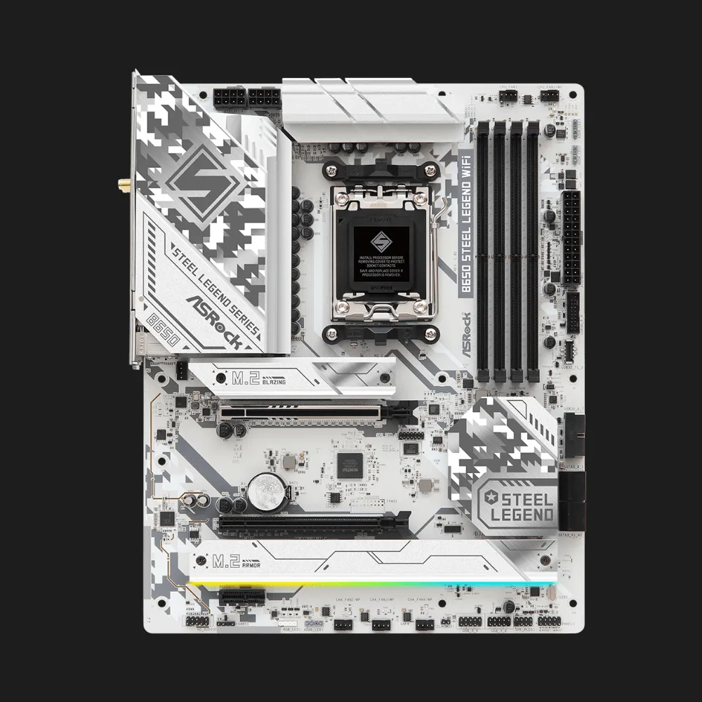 Материнська плата ASRock B650 STEEL LEGEND WIFI (B650 STEEL LEGEND WIFI)