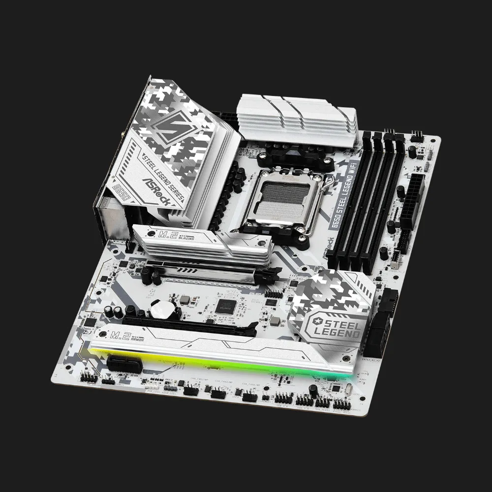 Материнська плата ASRock B650 STEEL LEGEND WIFI (B650 STEEL LEGEND WIFI) — фото 2