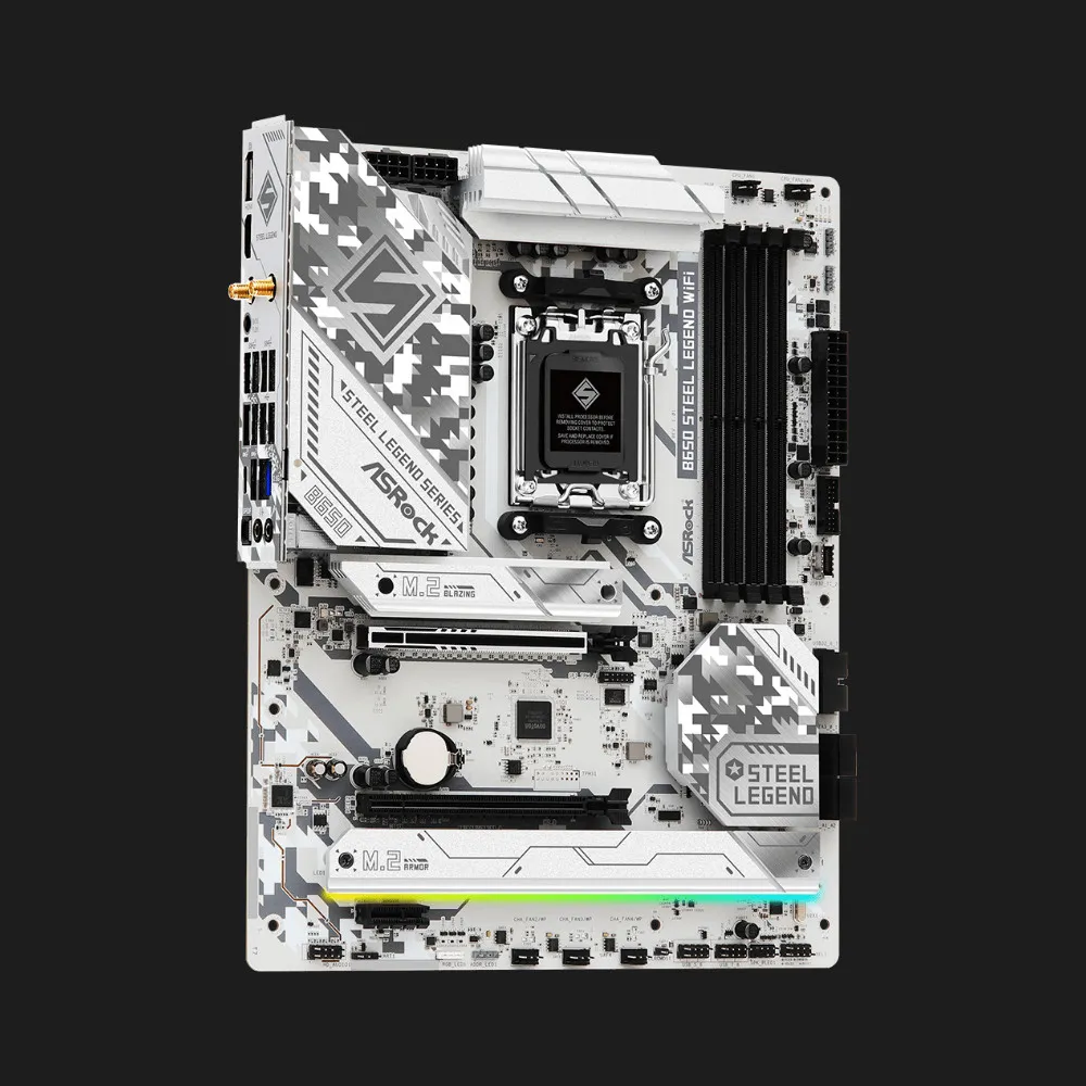 Материнська плата ASRock B650 STEEL LEGEND WIFI (B650 STEEL LEGEND WIFI) — фото 3