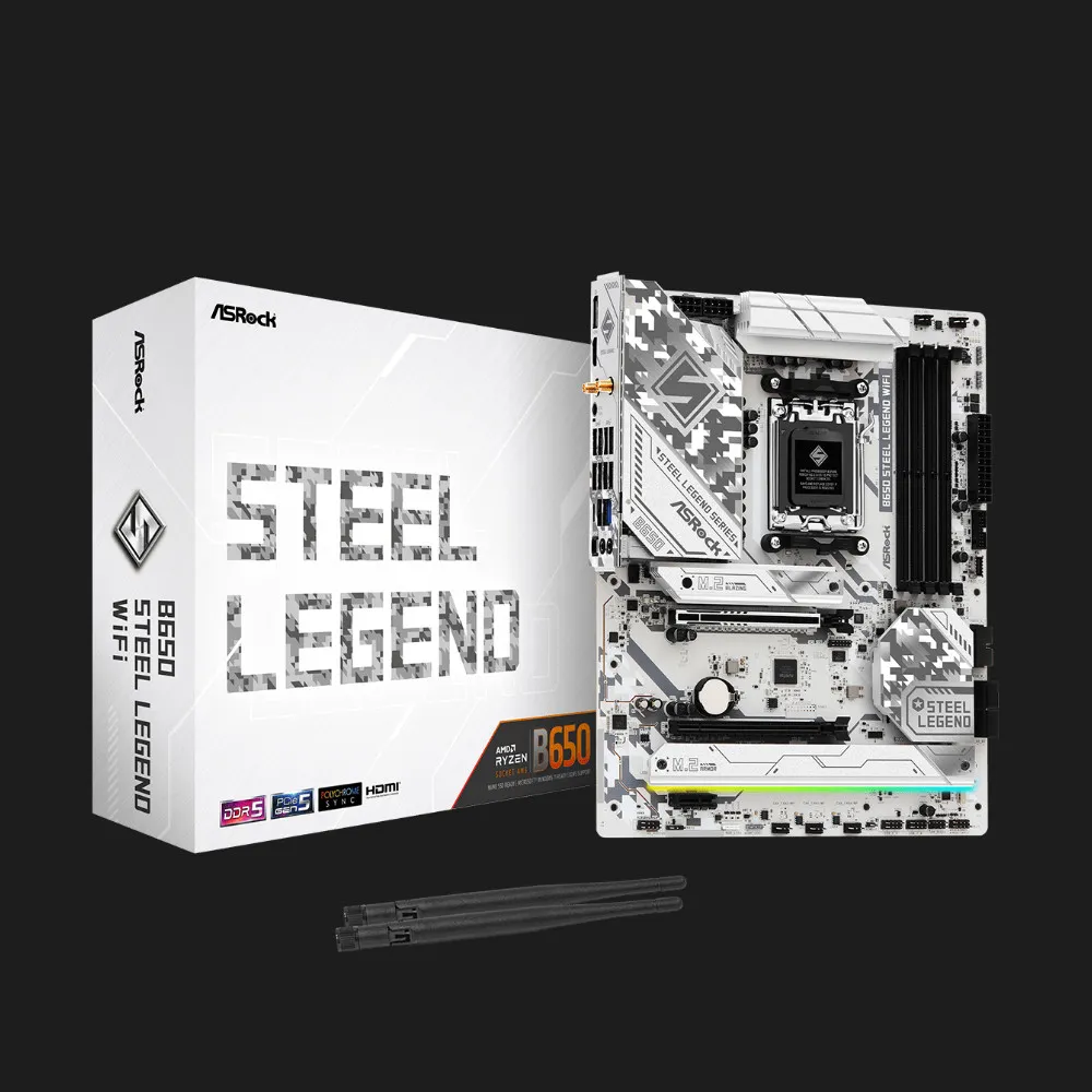 Материнська плата ASRock B650 STEEL LEGEND WIFI (B650 STEEL LEGEND WIFI) — фото 5