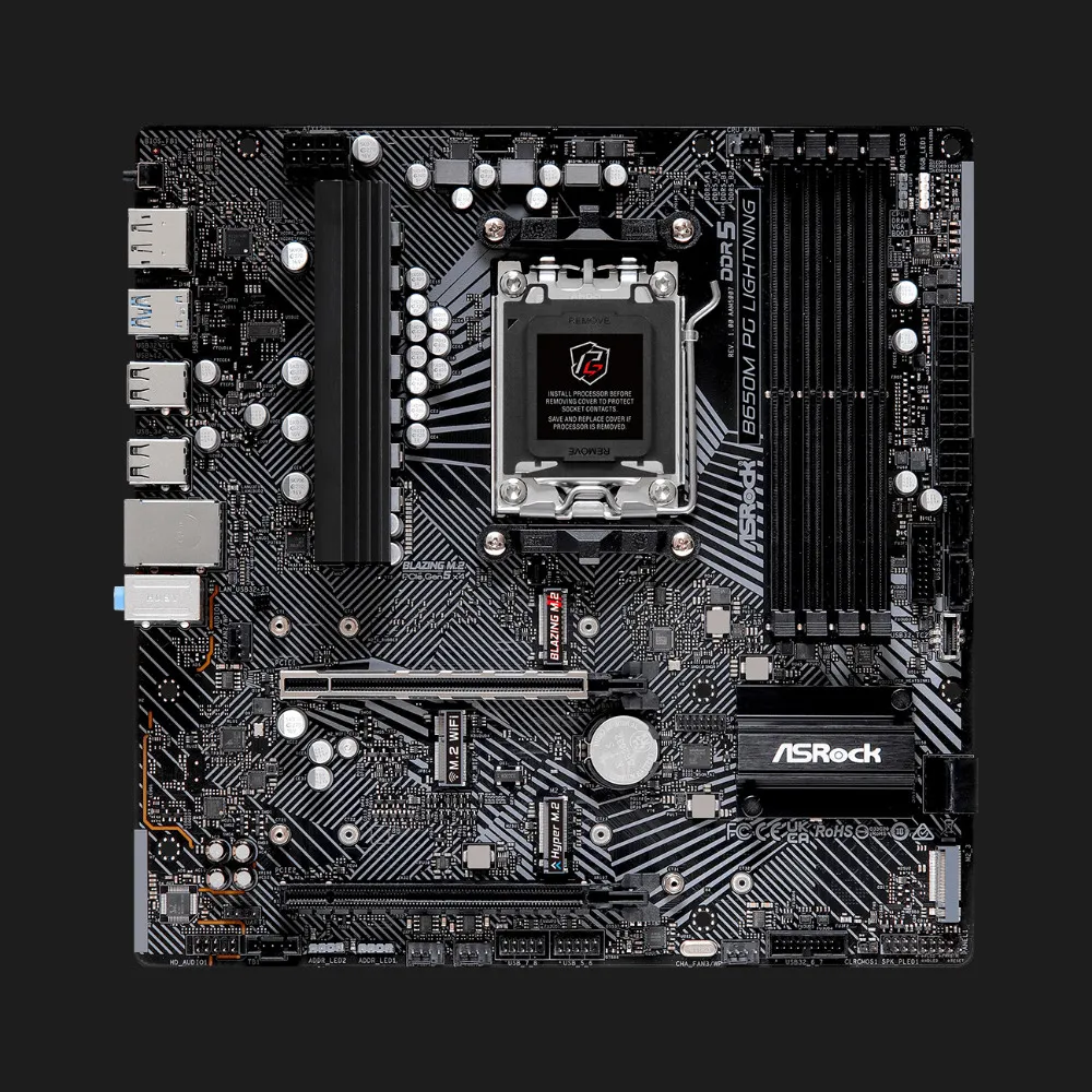 Материнська плата ASRock B650M PG LIGHTNING (B650M PG LIGHTNING)