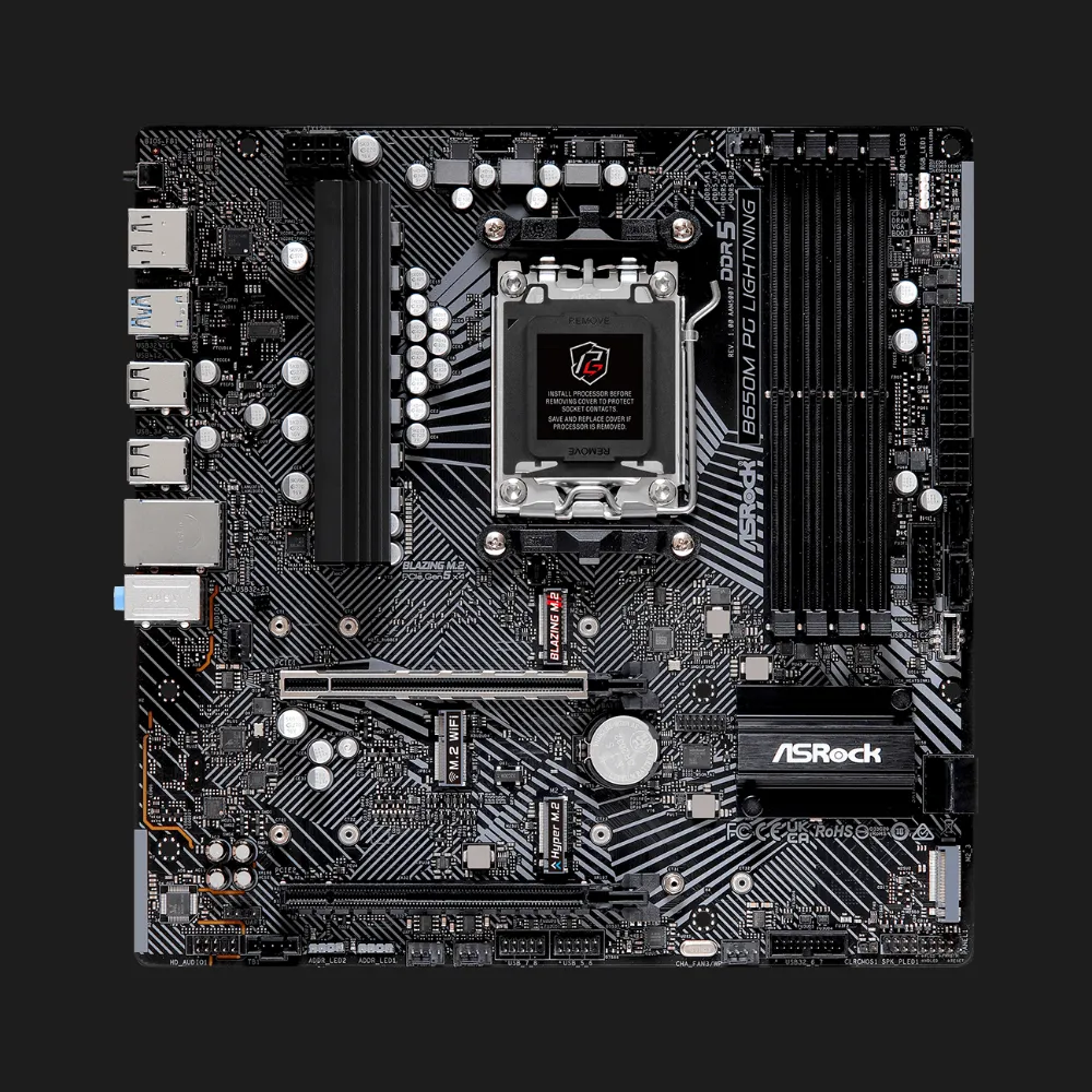 Материнська плата ASRock B650M PG LIGHTNING (B650M PG LIGHTNING)