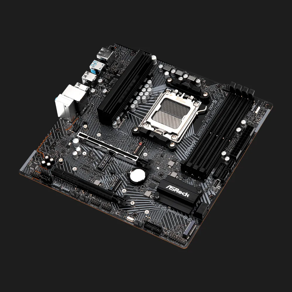 Материнська плата ASRock B650M PG LIGHTNING (B650M PG LIGHTNING) — фото 2