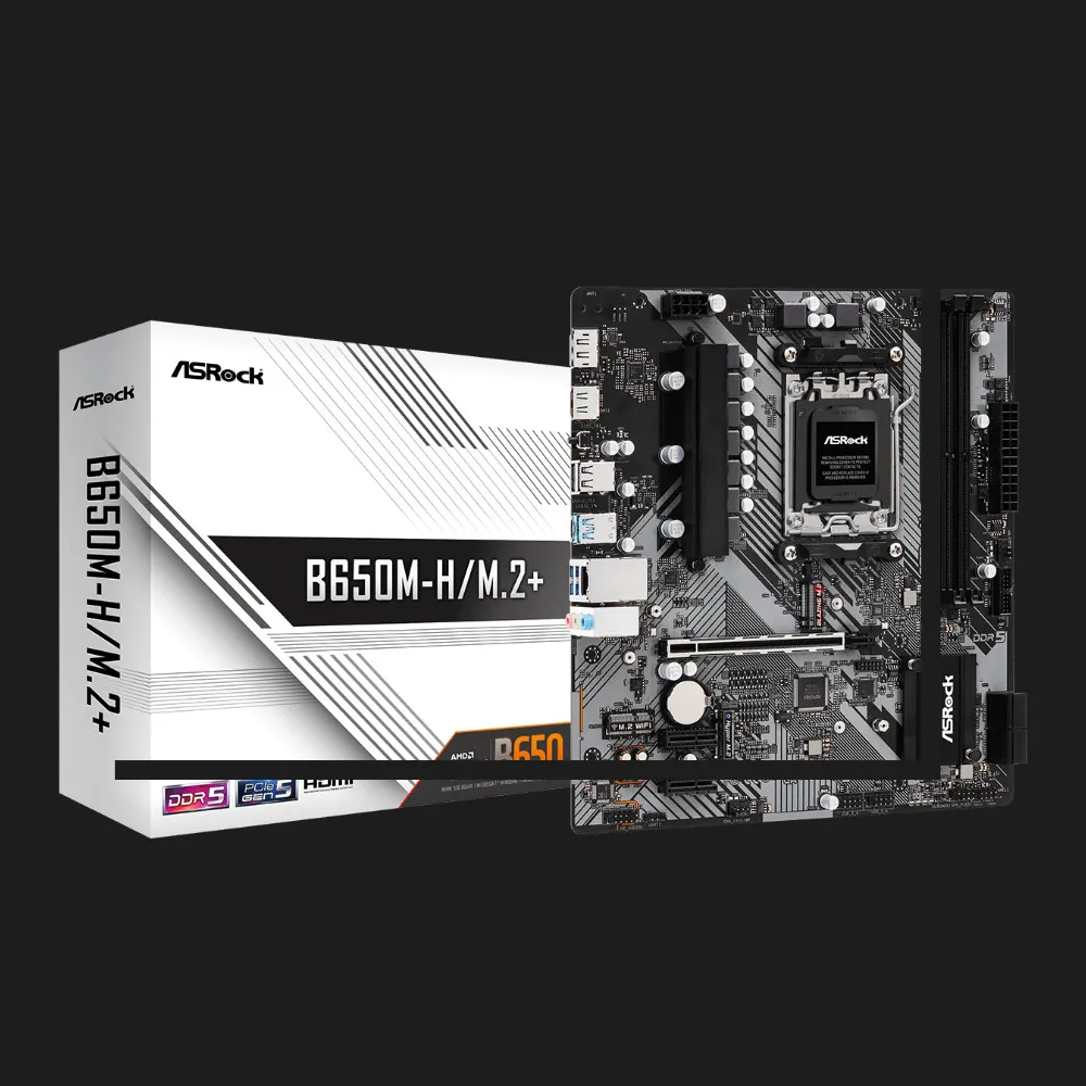 Материнська плата ASRock B650M-H/M.2+ (B650M-H/M.2+) — фото 5