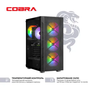 Комп'ютер COBRA Gaming (AMD Ryzen 5 9600X/32GB/1TB (SSD)/RX 9070) (A96X.32.S1.97.21505W) в Бродах