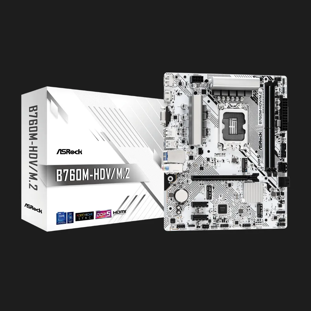 Материнська плата ASRock B760M-HDV/M.2 (B760M-HDV/M.2) — фото 5