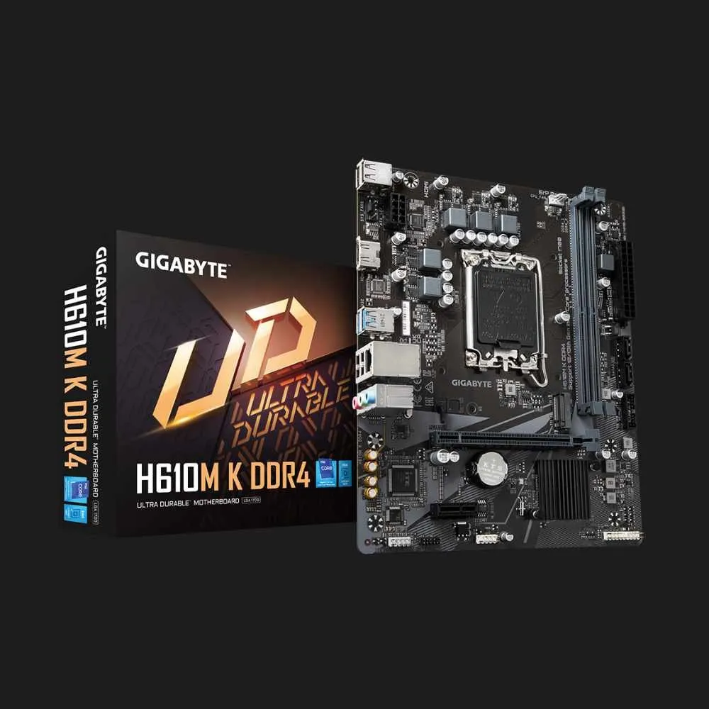 Материнская плата GIGABYTE H610M K DDR4 (H610M K DDR4)