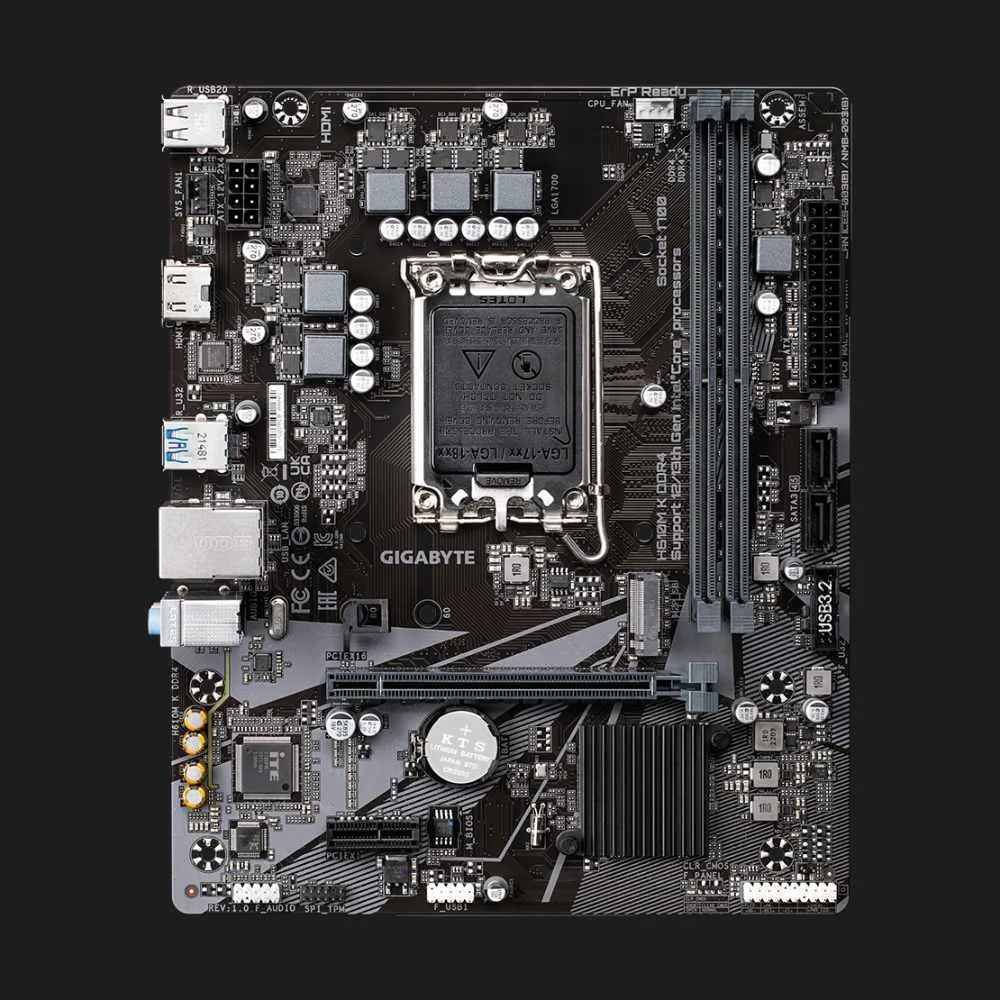 Материнська плата GIGABYTE H610M K DDR4 (H610M K DDR4)
