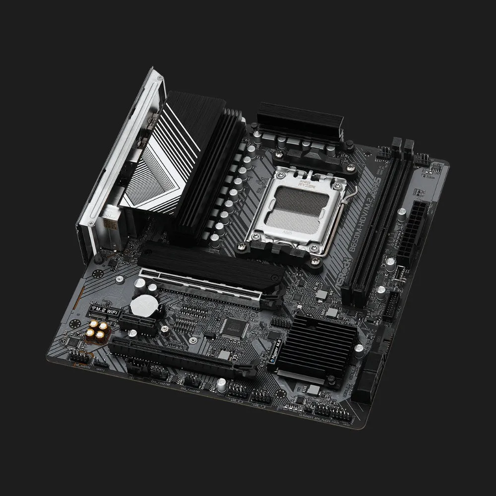 Материнська плата ASRock B650M-HDV/M.2 (B650M-HDV/M.2) — фото 2