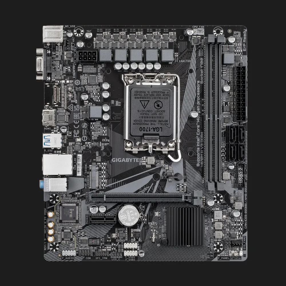 Материнська плата GIGABYTE H610M H V3 DDR4 (H610M H V3 DDR4)