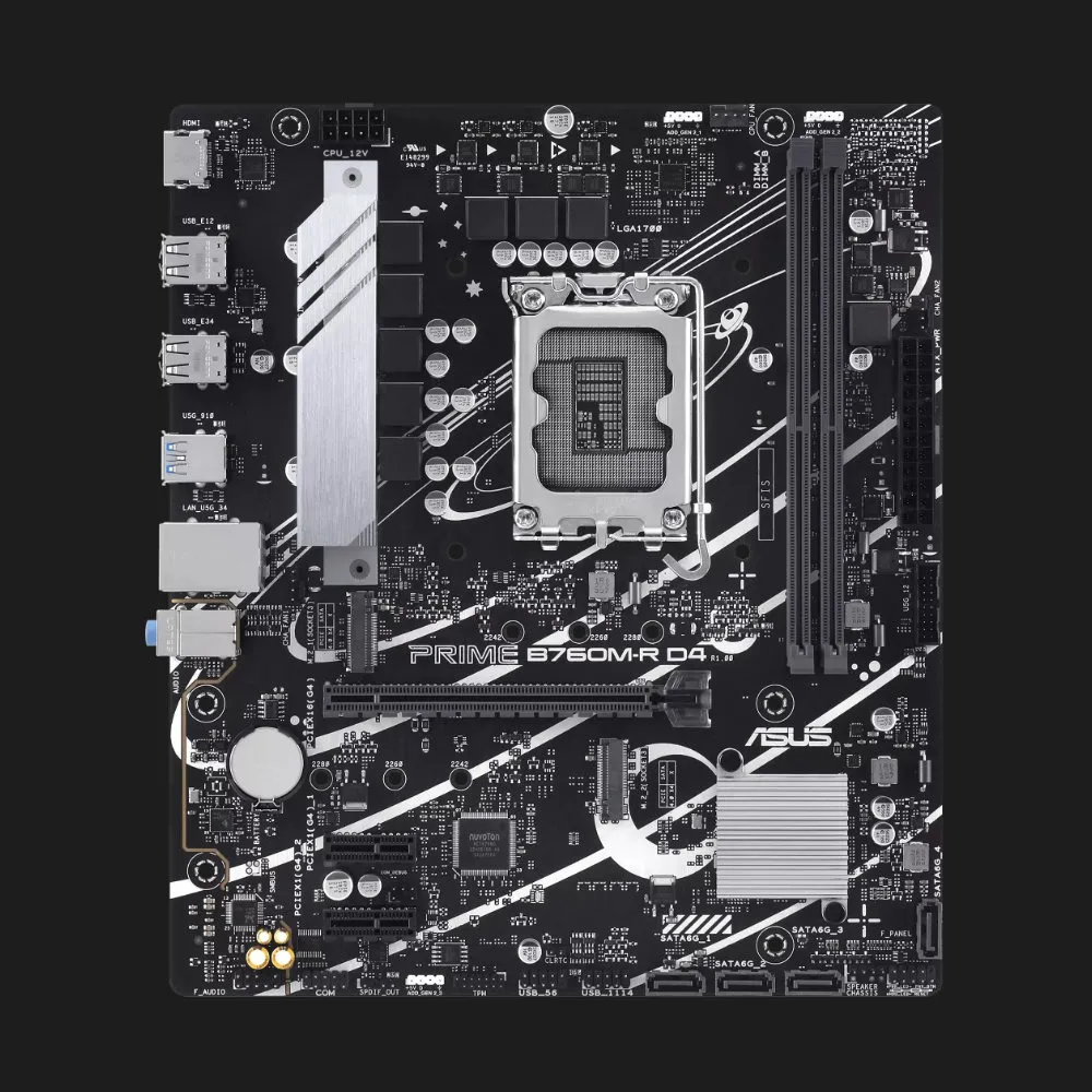 Материнська плата ASUS PRIME B760M-R D4 (PRIME B760M-R D4)