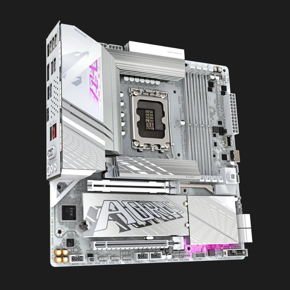 Материнская плата GIGABYTE Z890M AORUS ELITE WIFI7 ICE (Z890M AORUS ELITE WIFI7 ICE)