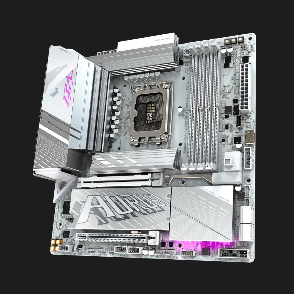 Материнская плата GIGABYTE Z890M AORUS ELITE WIFI7 ICE (Z890M AORUS ELITE WIFI7 ICE)