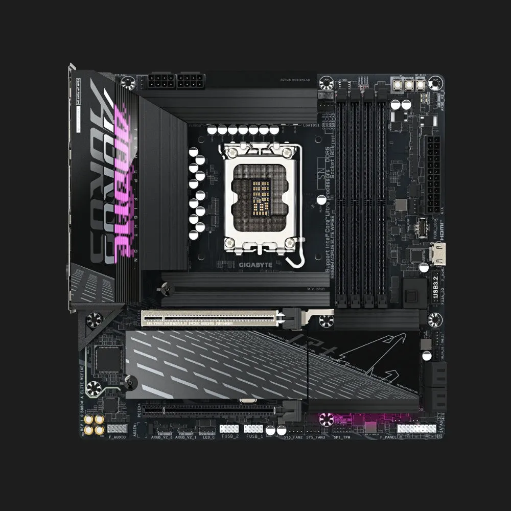 Материнська плата GIGABYTE B860M AORUS ELITE WIFI6E (B860M AORUS ELITE WIFI6E)