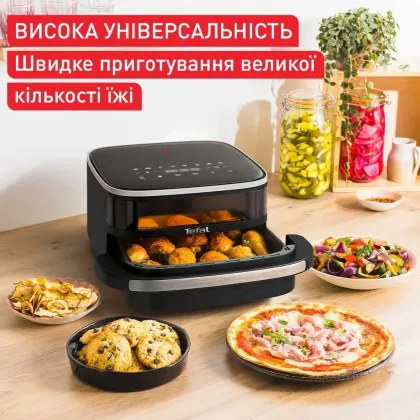Мультипечь Tefal Easy Fry XL Surface (Black)