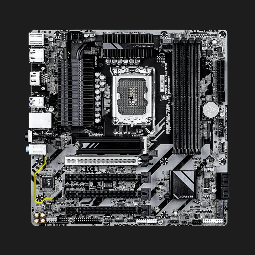 Материнська плата GIGABYTE B860M DS3H WIFI6E (B860M DS3H WIFI6E)