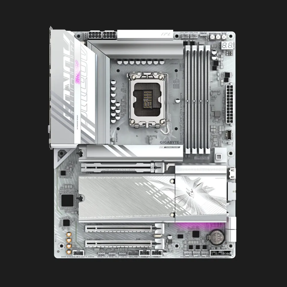 Материнська плата GIGABYTE B860 AORUS ELITE WIFI7 ICE (B860 AORUS ELITE WIFI7 ICE)