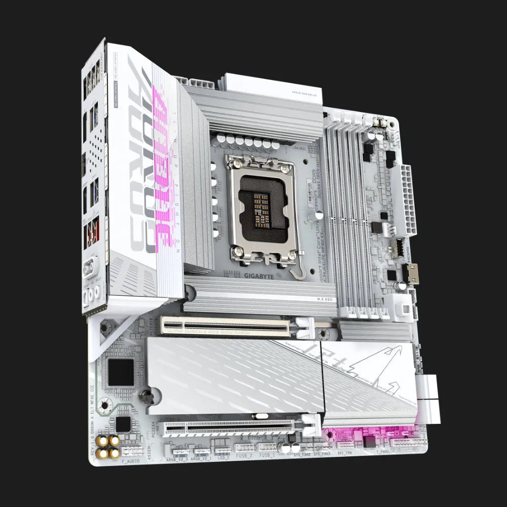 Материнська плата GIGABYTE B860M AORUS ELITE WIFI6E ICE (B860M AORUS ELITE WIFI6E ICE)