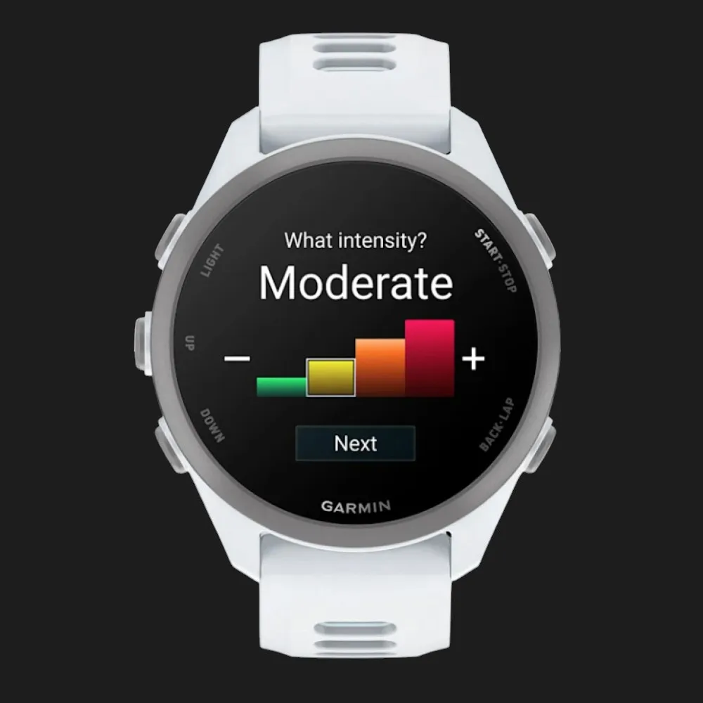 Garmin Forerunner 170 42mm Whitestone with Whitestone/Cloud Blue Band — фото 2