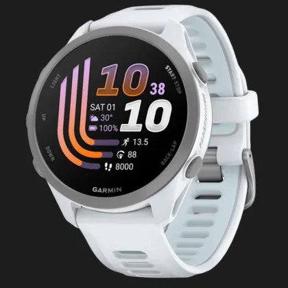 Garmin Forerunner 170 42mm Whitestone with Whitestone/Cloud Blue Band