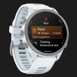 Garmin Forerunner 170 Music 42mm Whitestone with Whitestone/Cloud Blue Band в Борисполе