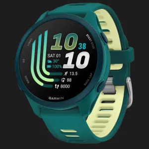 Garmin Forerunner 170 Music 42mm Teal Green with Teal Green/Citron Band в Кропивницком