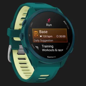 Garmin Forerunner 170 Music 42mm Teal Green with Teal Green/Citron Band в Кропивницком