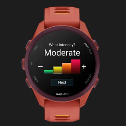 Garmin Forerunner 170 Music 42mm Red Pink with Red Pink/Mango Band