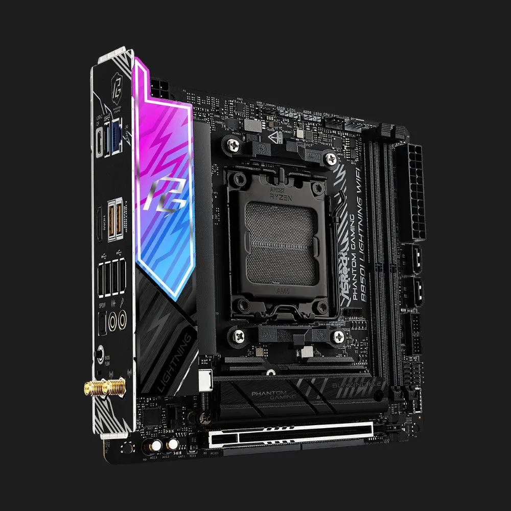 Материнська плата ASRock B850I LIGHTNING WIFI (B850I LIGHTNING WIFI) — фото 2